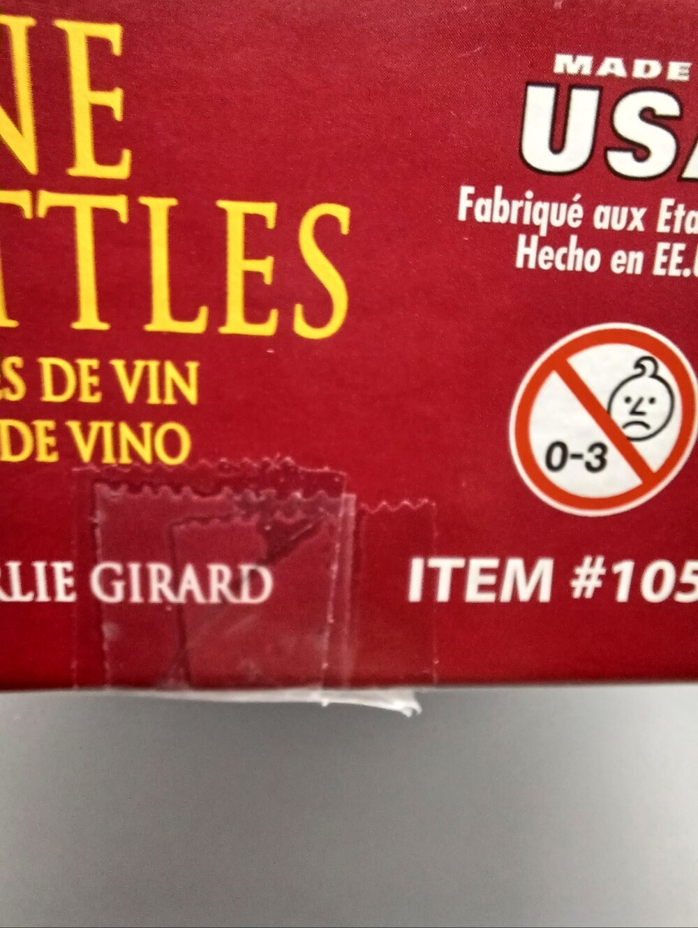 White Mountain Wine Bottles Puzzle Complete - Picture 7 of 16